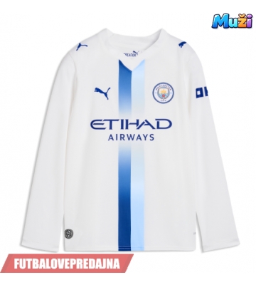 Lacne Muži Futbalové dres Manchester City 2026-27 Dlhy Rukáv - Tretina